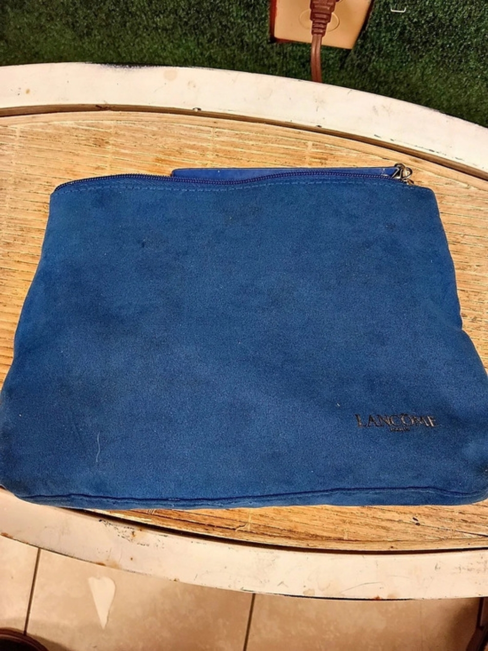 Lancôme Blue Cosmetic Pouch